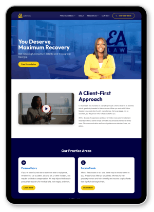 E. Albert Law website